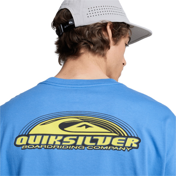 2026 Quiksilver Herre-T-shirt EV Fade Spectrum EQYZT08291 - Riviera
